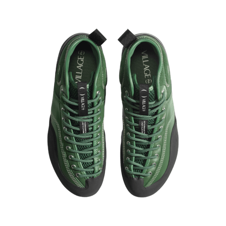 VILLAGE PM 1PM MID GREEN LTR/NATURAL BLACK