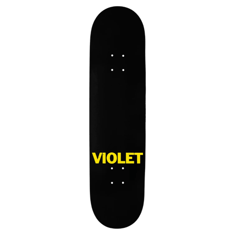 VIOLET "SQUEAKY" DECK BLACK