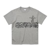 CLOSE DOOR CD CROSS TEE MELANGE