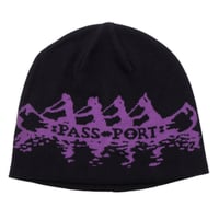 PASSPORT CANOE BEANIE BLACK