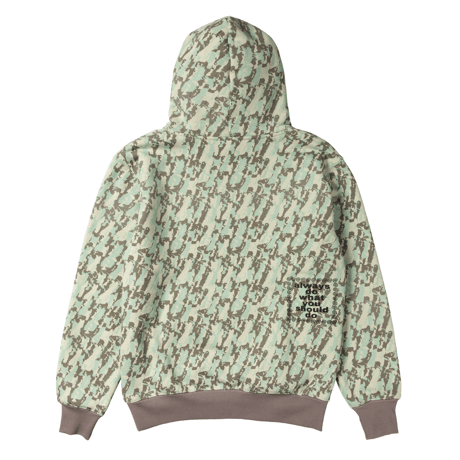 ALWAYS NZ DIGI CAMO HOODIE LIGHT