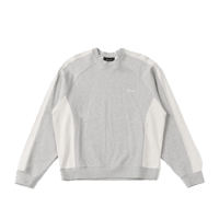 DIME REVERSED FRENCH TERRY CREWNECK ASH