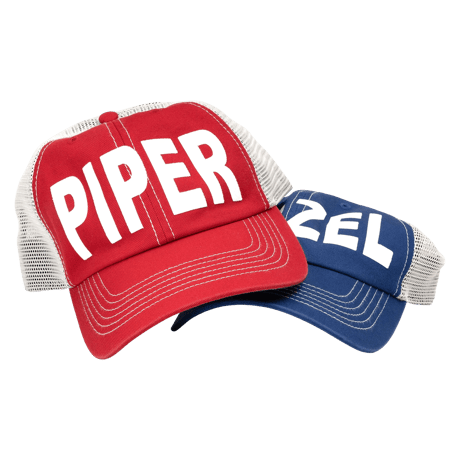 VIOLET PIPER & HAZEL HAT RED PIPER