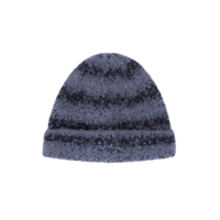DIME MOHAIR STRIPED BEANIE BLUE