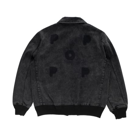 POP TRADING COMPANY JOHNSTON JACKET BLACK