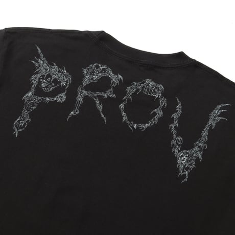 PROV X NARUTO THORN ROCK TEE BLACK