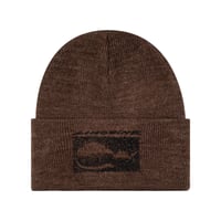 LIMOSINE CAT BEANIE BROWN HEATHER