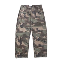 CASH ONLY RIPSTOP CARPENTER SHORTS WOODLAND MULTI
