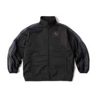 HELLRAZOR LOGO SPORT NYLON TRUCK JACKET BLACK