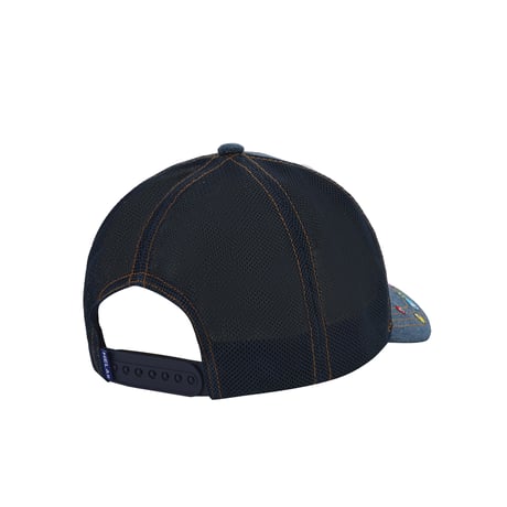 HELAS POOLDOG DENIM CAP WASHED INDIGO