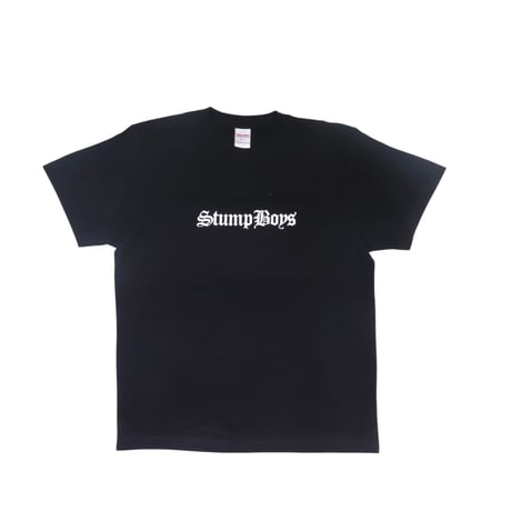 STUMP BOYS OG LOGO TEE BLACK