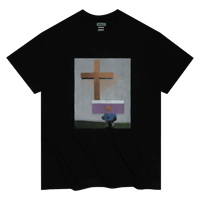 VIOLET TEAM CROSS TEE BLACK