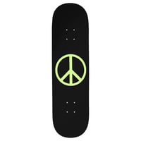 VIOLET GROW IN THE DARK PEACE DECK BLACK