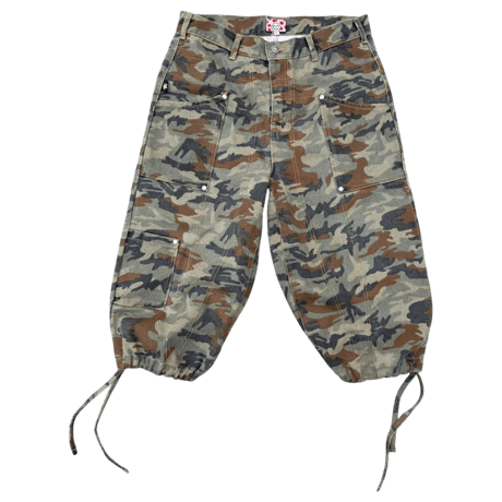 STARTEAM CAMO STAR CAPRI PANTS