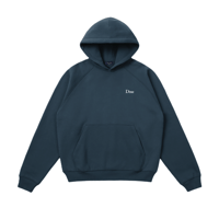 DIME CLASSIC SMALL LOGO HOODIE NAVY