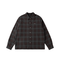DIME PREMIUM FLANNEL SHIRT BORDEAUX
