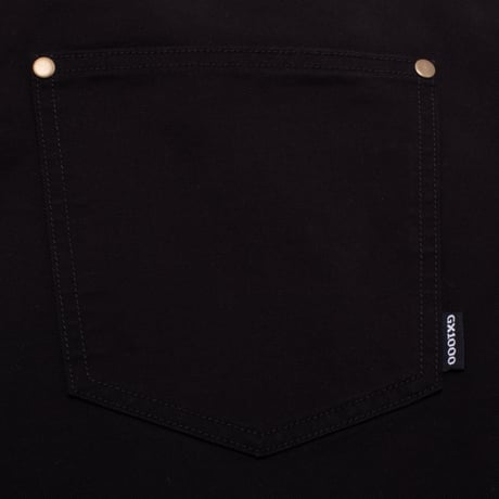 GX1000 DOUBLE KNEE PANTS BLACK