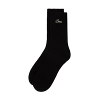 DIME TWO PACK LONG SOCKS BLACK