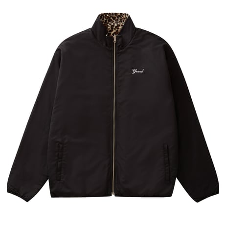 GRAND COLLECTION REVERSIBLE FLEECE LEOPARD JACKET LEOPARD/BLACK