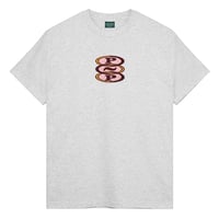 PASSPORT HOOPS ORAGANIC TEE ASH