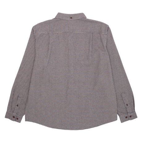 GX1000 L/S  HOUNDSTOOTH BUTTON DOWN SHIRT BLUE