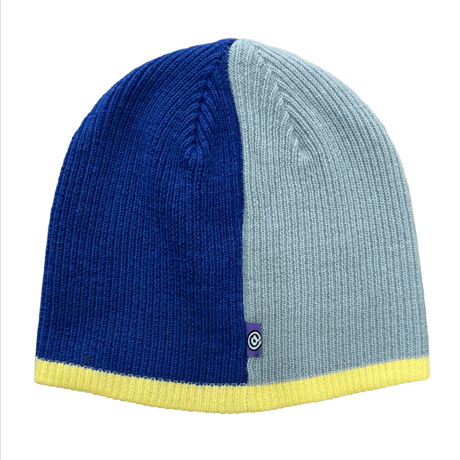ALWAYS STRIPE BEANIE BLUE/YELLOW