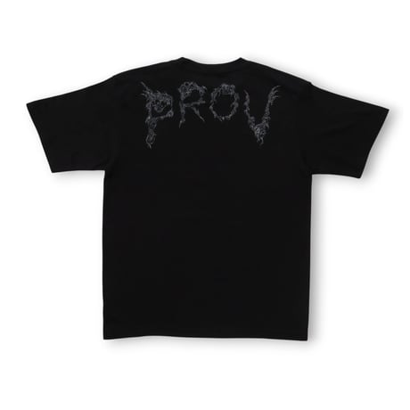 PROV X NARUTO THORN ROCK TEE BLACK