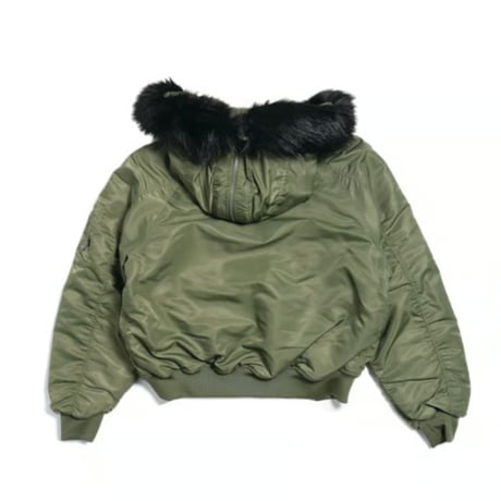 RASSVET HOODED N-2B BOMBER JACKET