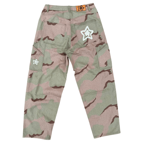 STARTEAM FROG SKIN CAMO STAR JEANS