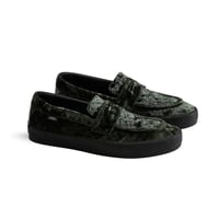 VANS SKATE LOAFER VELVET OIL GREEN