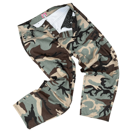 STARTEAM WOODLAND CAMO STAR JEAN