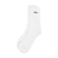 DIME TWO PACK LONG SOCKS WHITE S/M