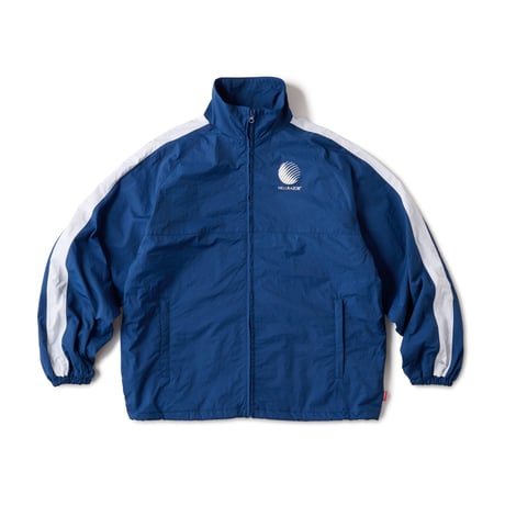 HELLRAZOR LOGO SPORT NYLON TRUCK JACKET NAVY