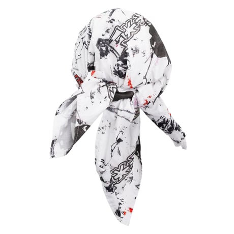 CARPET COMPANY RAG BANDANA HAT WHITE