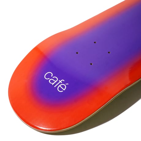 SKATEBOARD CAFE FADE DECK PURPLE/RED
