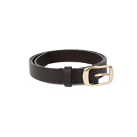 DIME DRESS LEATHER BELT BROWN