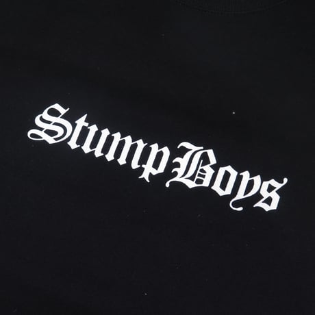STUMP BOYS OG LOGO TEE BLACK