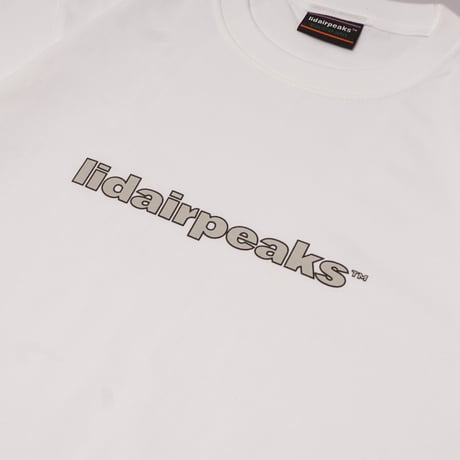 LIDAIRPEAKS LOGO TEE WHITE