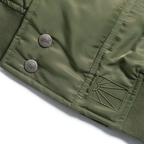 RASSVET HOODED N-2B BOMBER JACKET