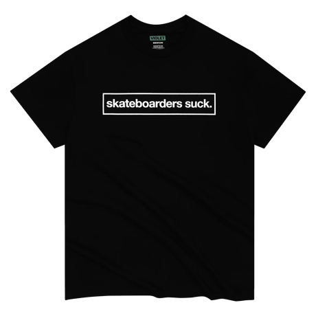 VIOLET BUT WE'RE COOLER THAN EVERYONE ELSE TEE BLACK