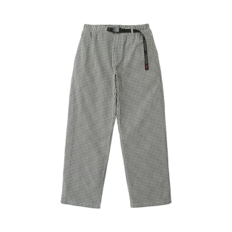 GRAMICCI DOBBY PLAID GRAMICCI PANT STRAIGHT FIT STONE