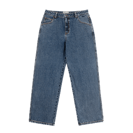 DIME RELAXED DENIM PANTS STONE WASHED