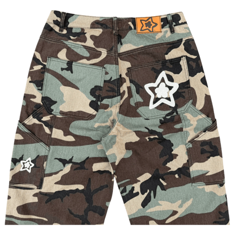 STARTEAM WOODLAND CAMO STAR JEAN