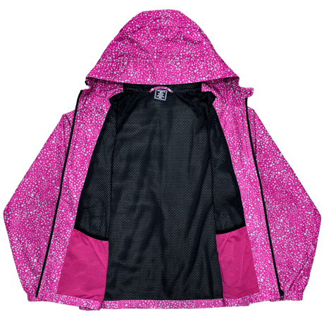 ALWAYS DOTTED BANDEMIC JACKET FUCHSIA