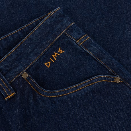 DIME BAGGY WINK DENIM PANTS INDIGO