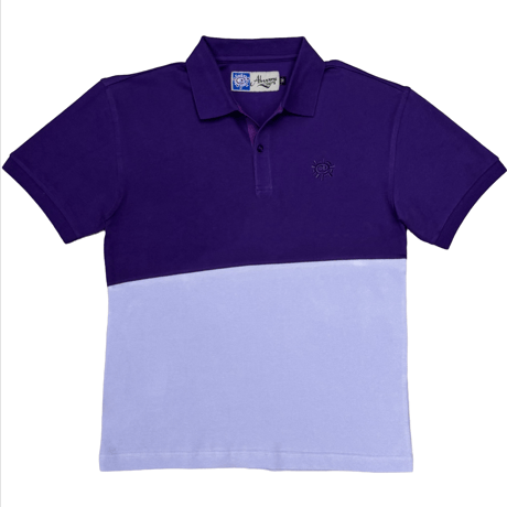 ALWAYS TWO TONE POLO VIOLET/LILAC