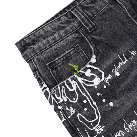 ALWAYS WAZA JEANS WASHED BLACK