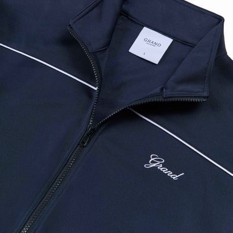 GRAND COLLECTION TRICOT TRACK JACKET MIDNIGHT NAVY