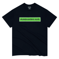 VIOLET BUT WE'RE COOLER THAN EVERYONE ELSE TEE NAVY