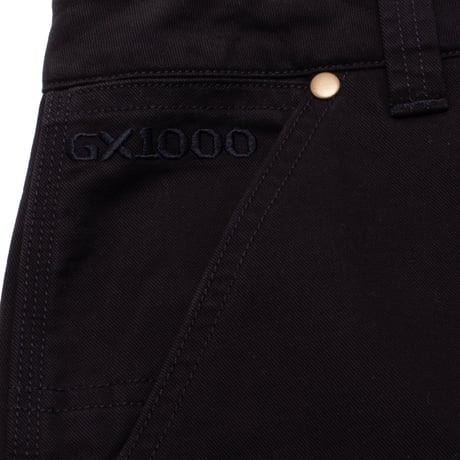GX1000 DOUBLE KNEE PANTS BLACK